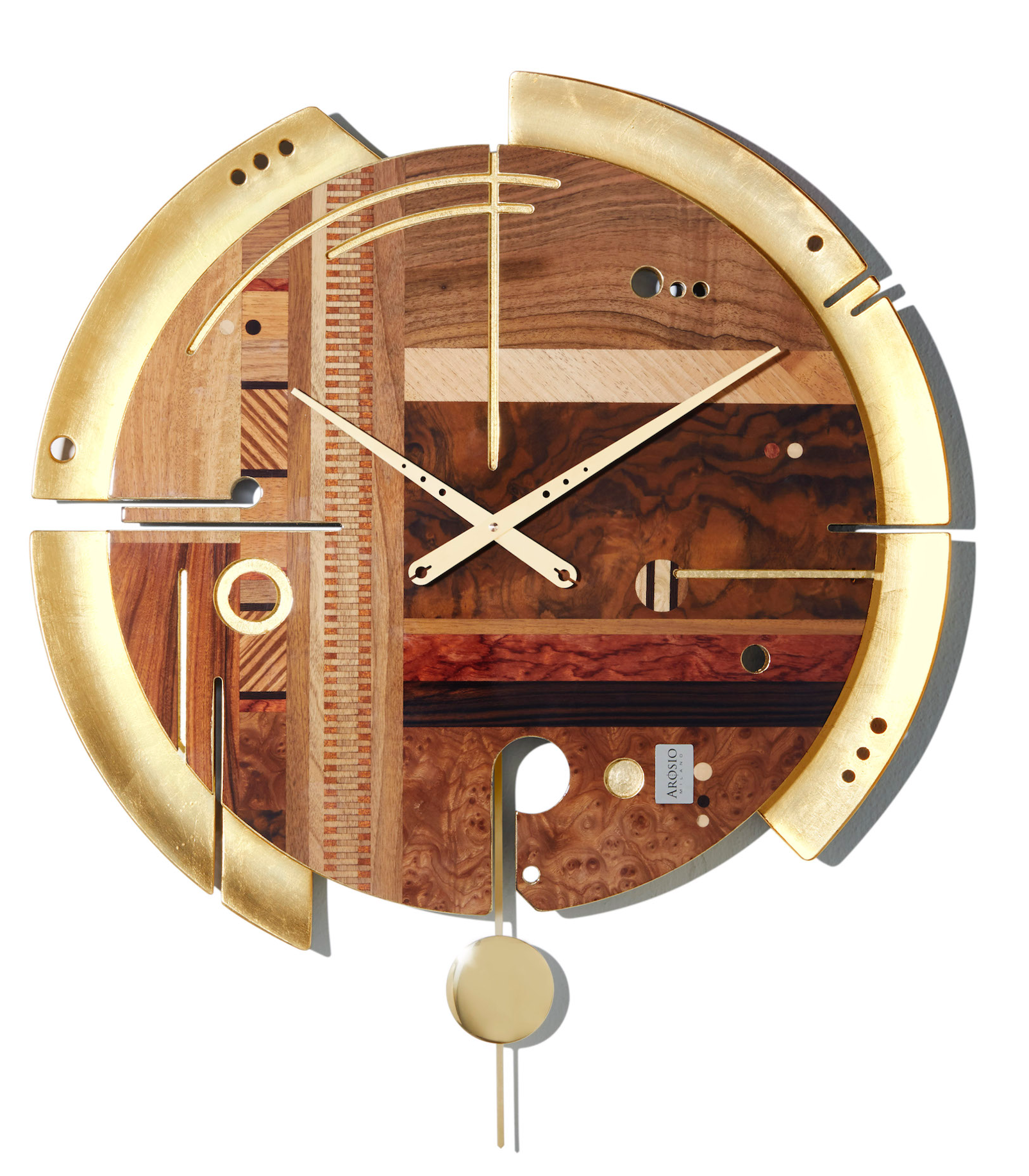Glossy finishing - Pendulum wall clock - Luxury Wall Cloc