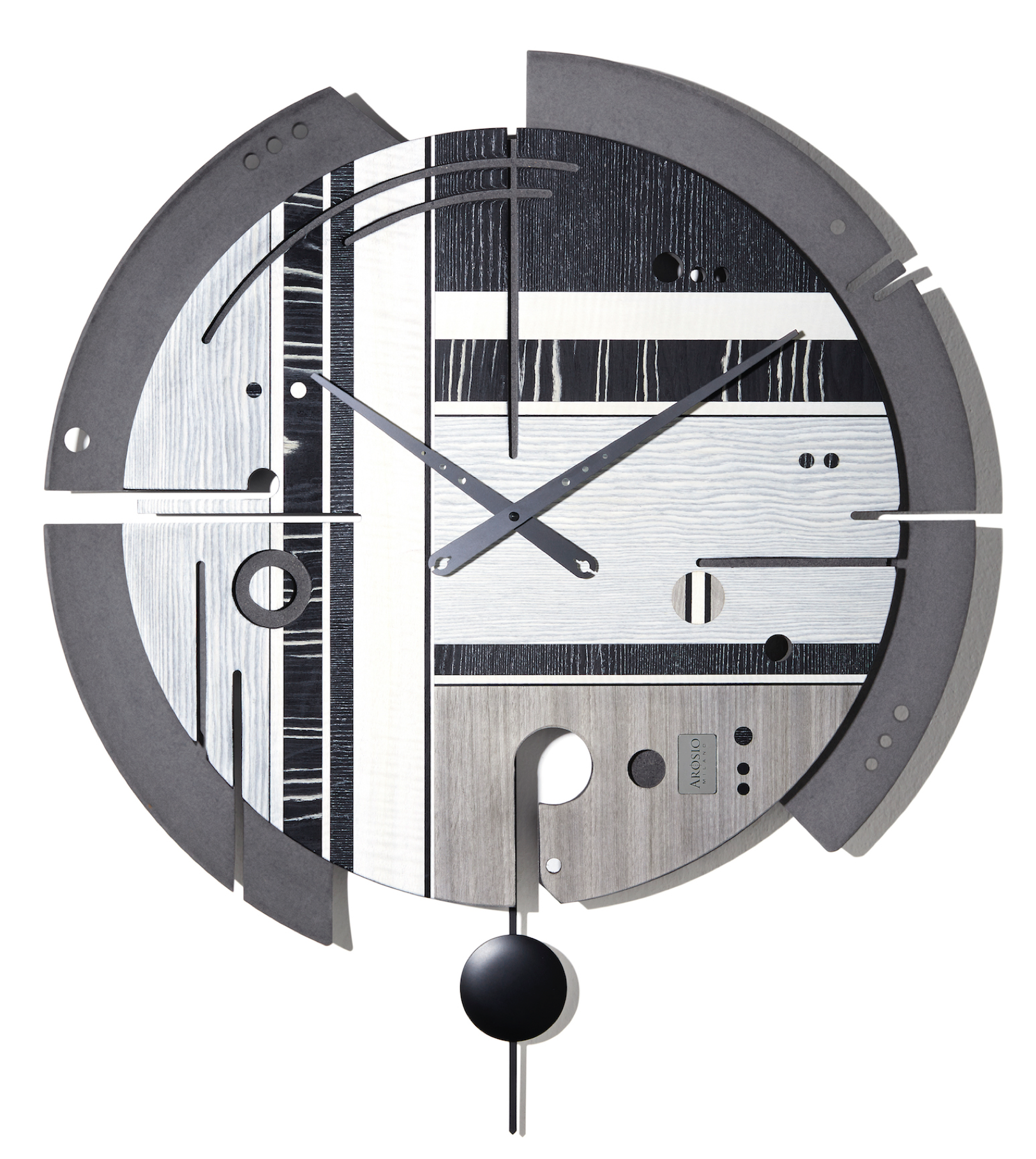 Samada Tech - Wood Wall Clock - Arosio Milano