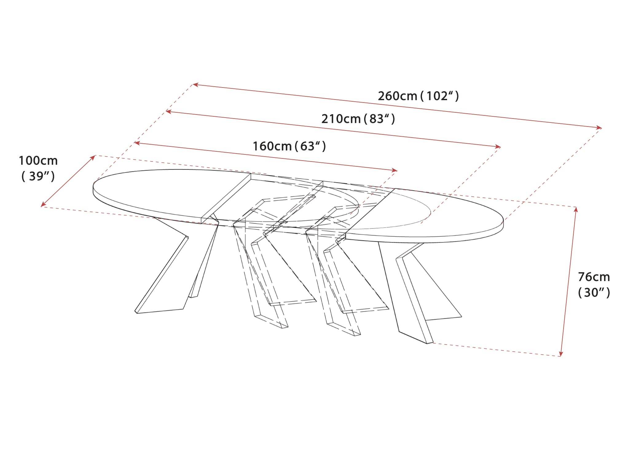 ELLYPSE Canaletto (Extendable)