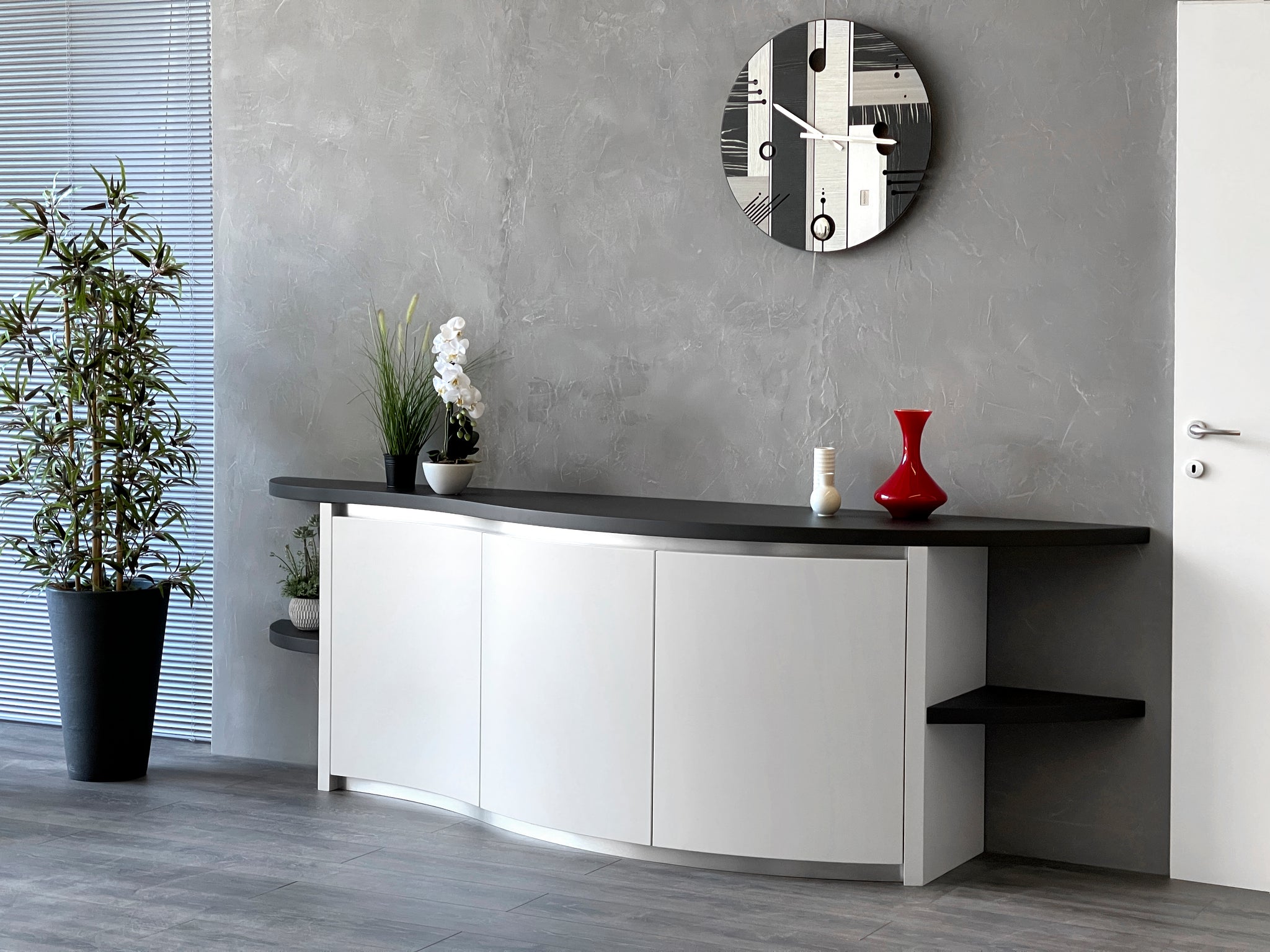 Designed cupboard - fine Italian furniture - Italian furniture brand ecommerce - Italian luxury ecommerce - London Smoke Color   - worldwide shipping - 3230,00€ Midarte prezzi