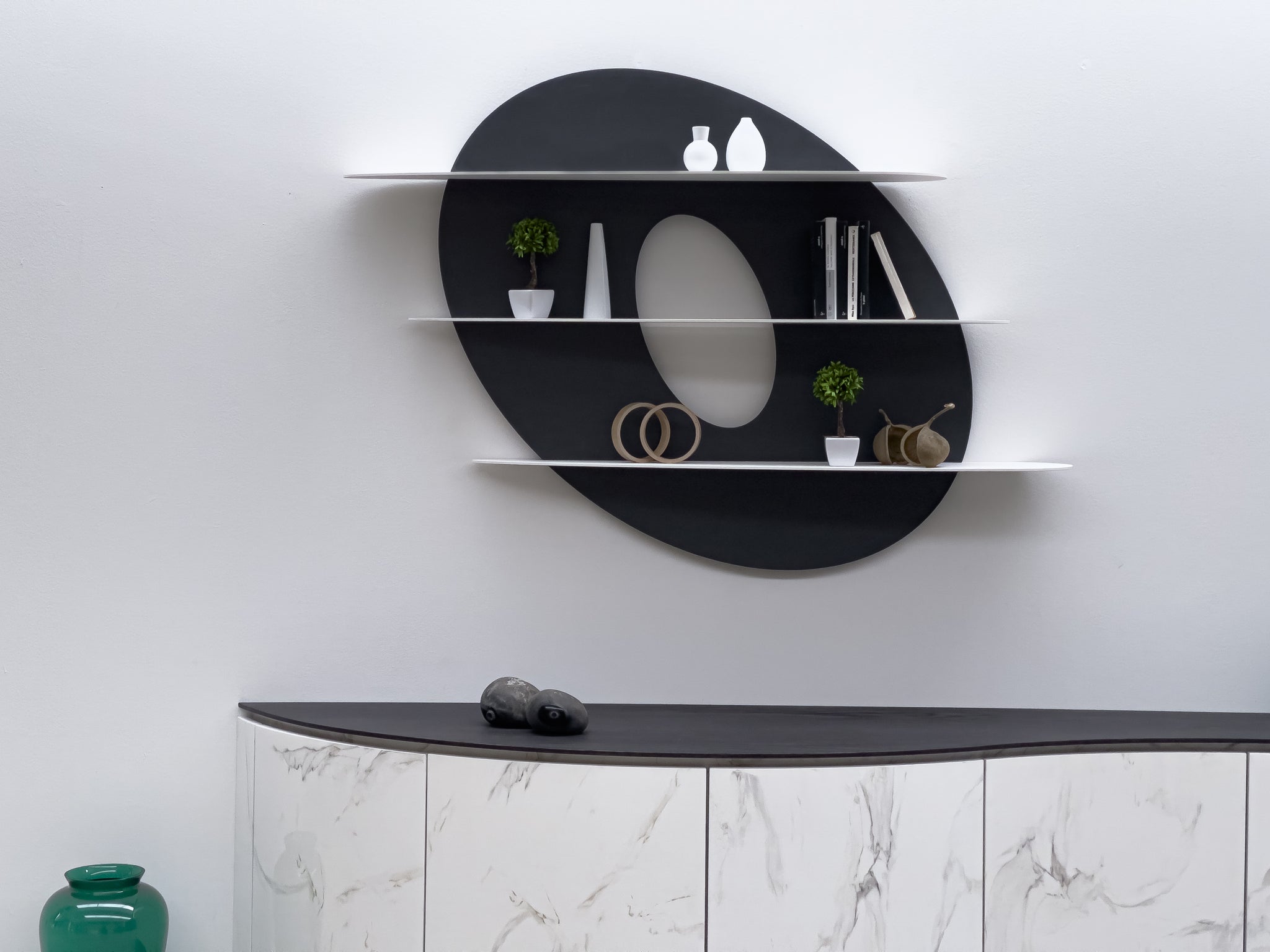 design curvato e moderno midarte