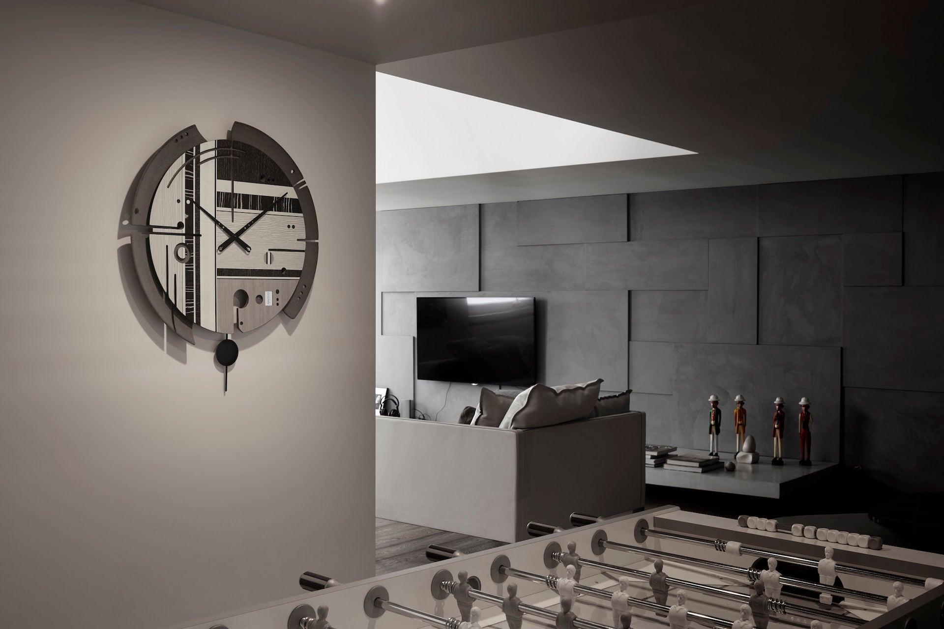 Samada Tech - Wood Wall Clock - Arosio Milano - Ambient